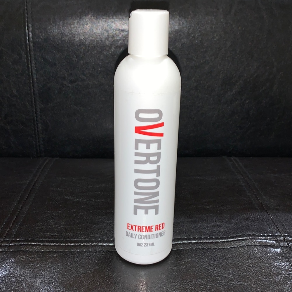 Overtone Extreme Red Color Deposit Daily Hair Conditioner